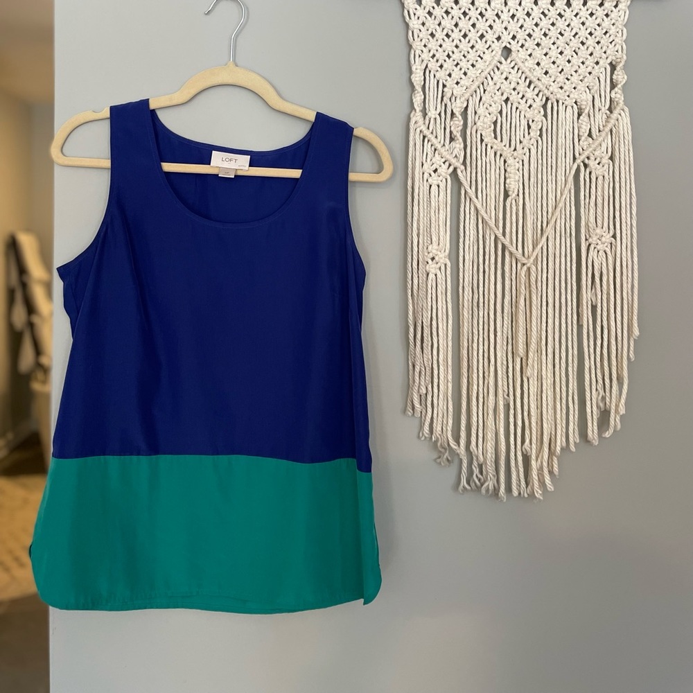Color block top